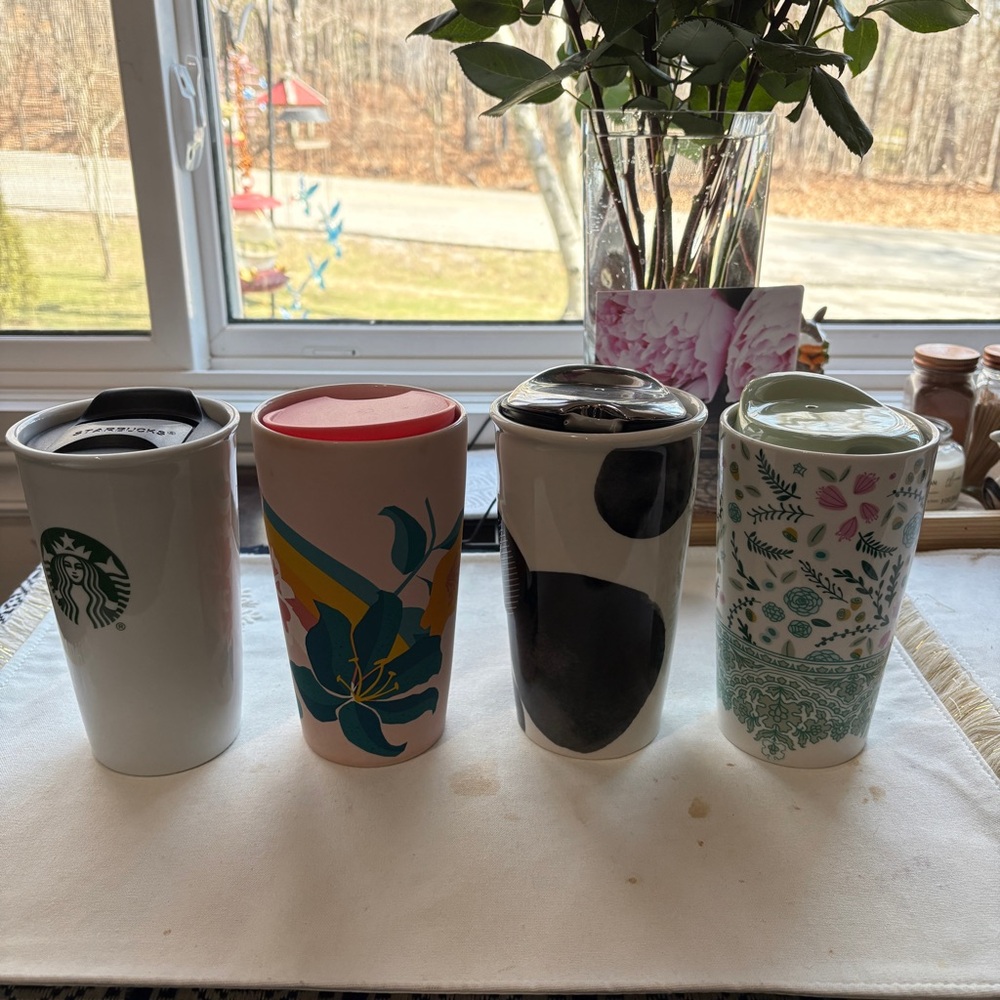 Starbucks coffee mugs